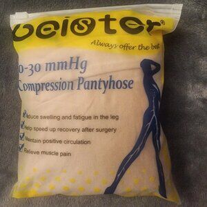 Beister Compression 15-20mm Hg Socks Women 4xl Beige